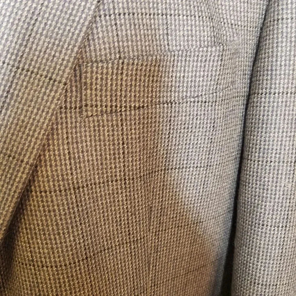 OSCAR‎ DE LA RENTA Plaid  Dress Coat
